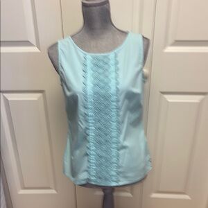 Light Blue Sleeveless Top